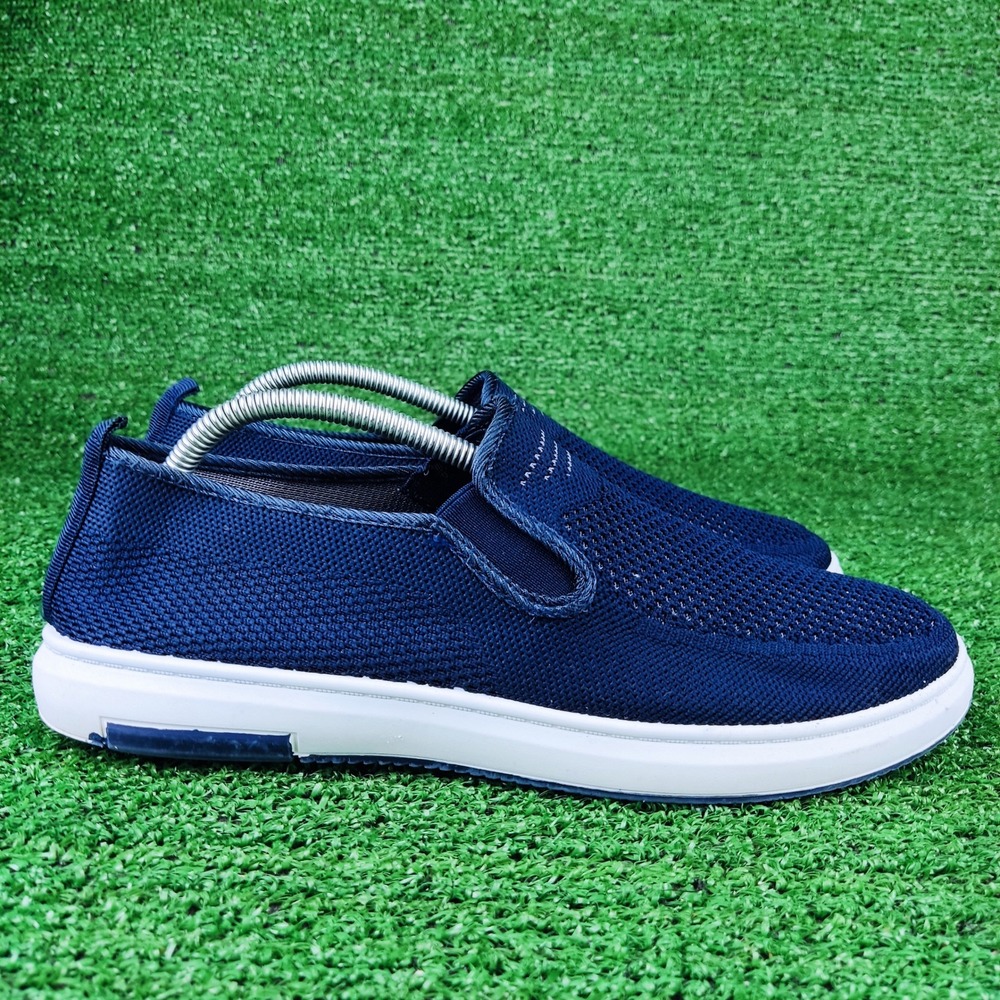 Urban Jacks Sneakers Mens 11 Blue Slip On Knit Walking Casual Lightweight Shoes‎